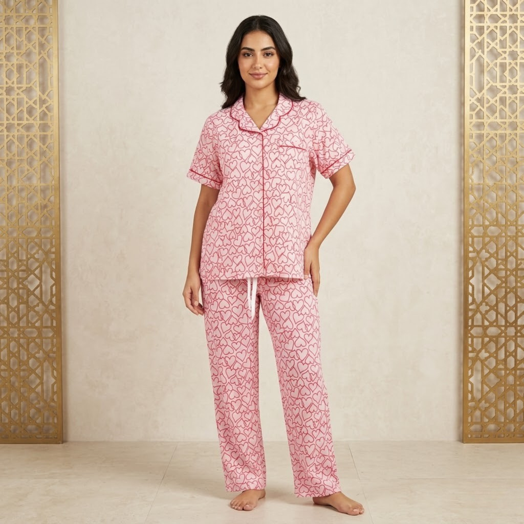 Womens Pajamas 2Pcs ST-2847