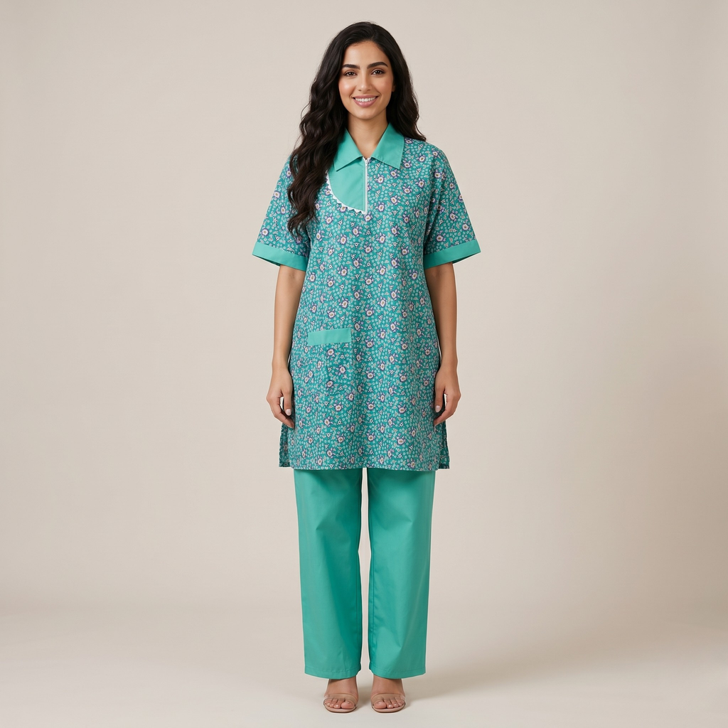 Printed Khaddama 2Pcs H/S 003