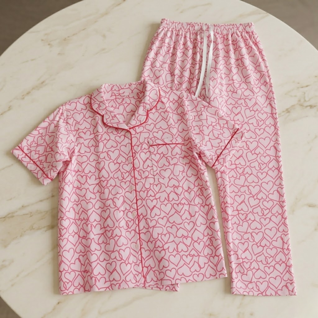 Womens Pajamas 2Pcs ST-2847