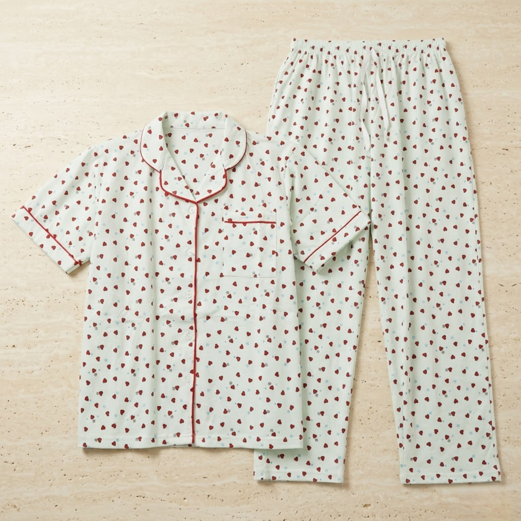 Womens Pajamas 2Pcs ST-2849