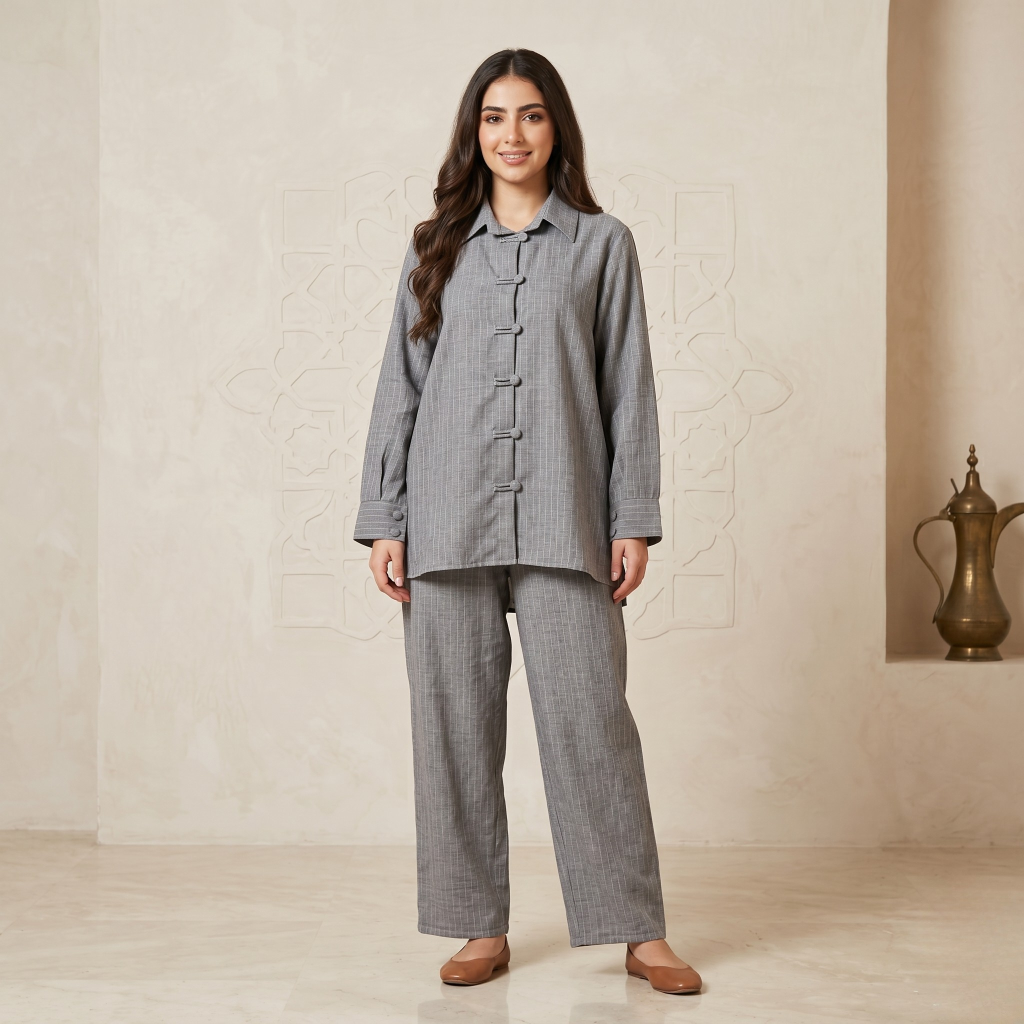 Womens Pajamas 2Pcs 003294