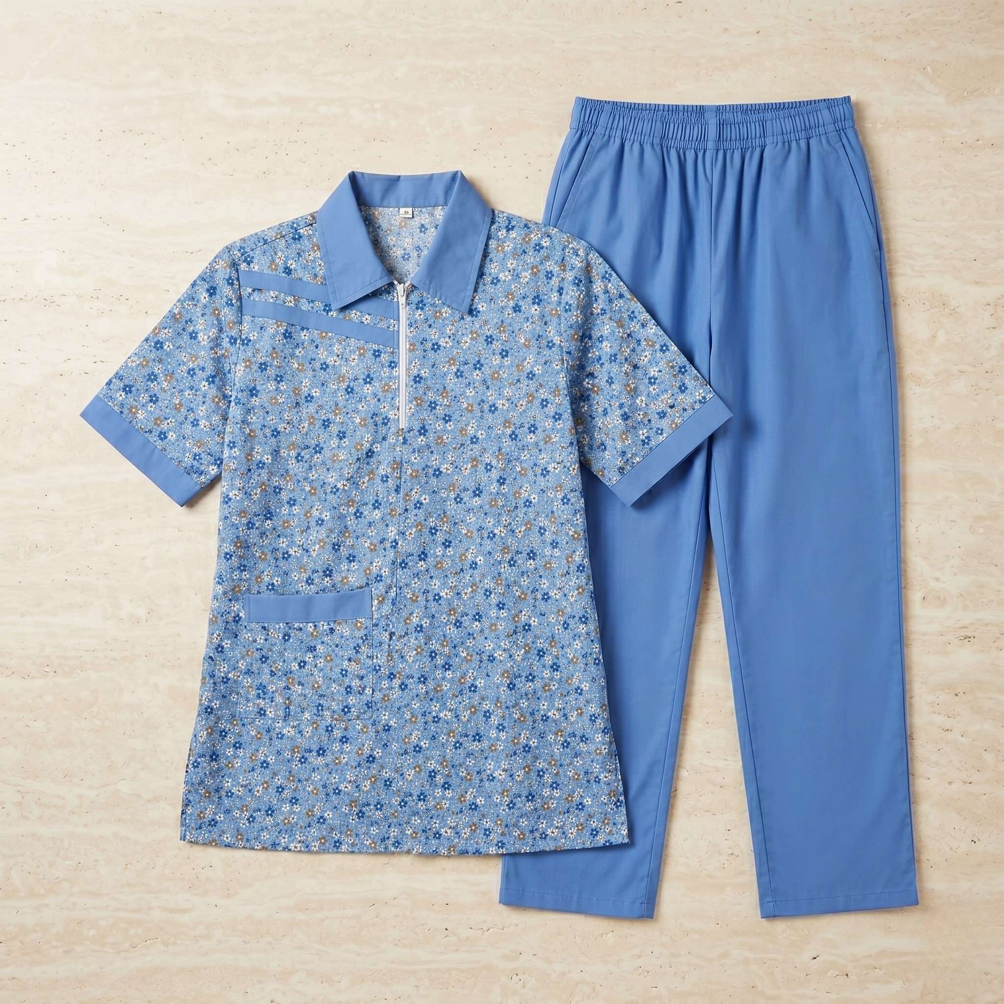 Printed Khaddama 2Pcs H/S 007