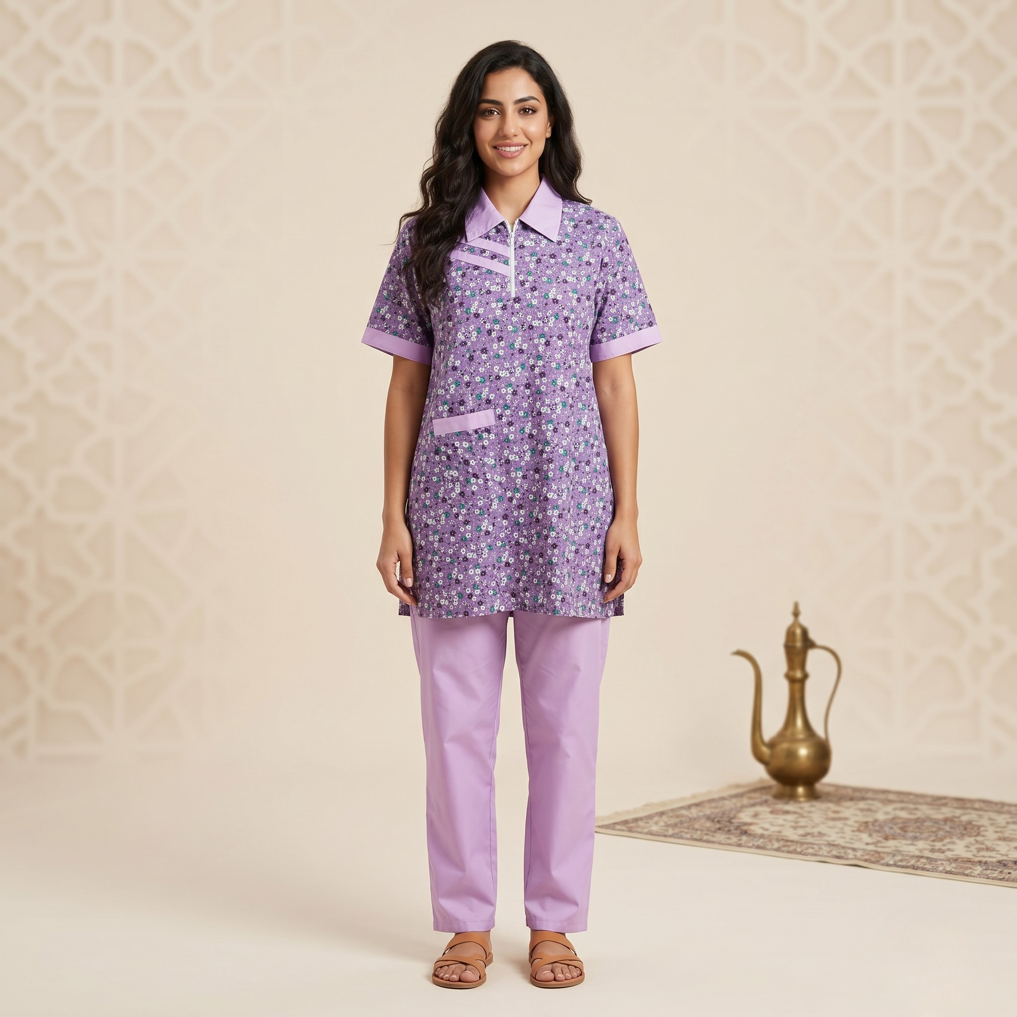 Printed Khaddama 2Pcs H/S 007