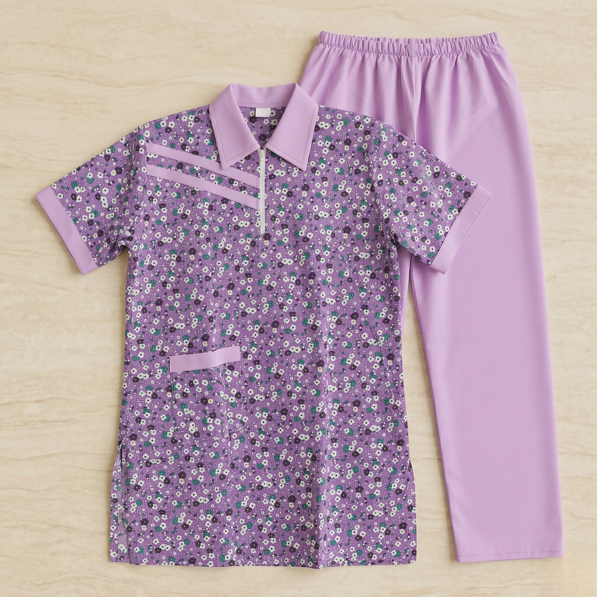 Printed Khaddama 2Pcs H/S 007