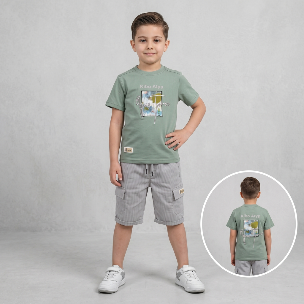 Boys H/S (w/shorts) SA-2547C