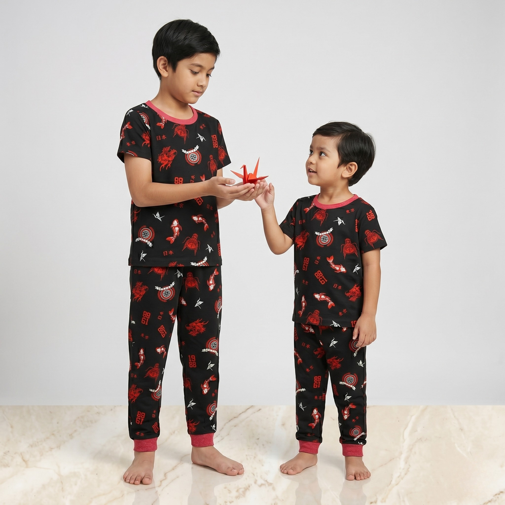 Dragons Japan H/S Pajamas
