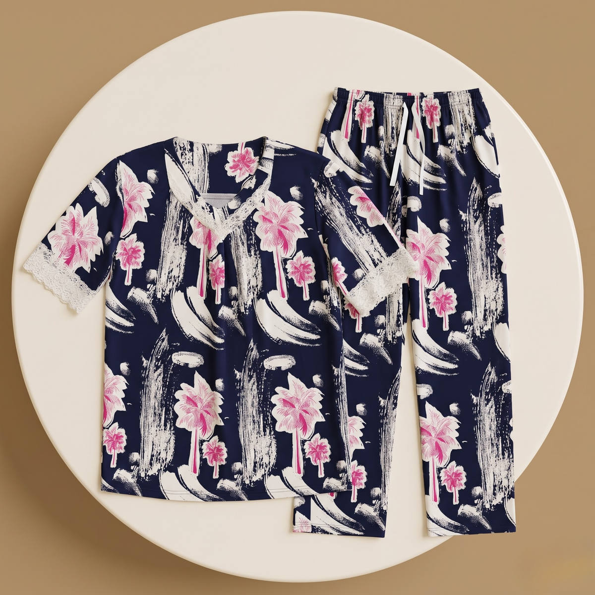 Womens Pajamas 2Pcs LT-5001