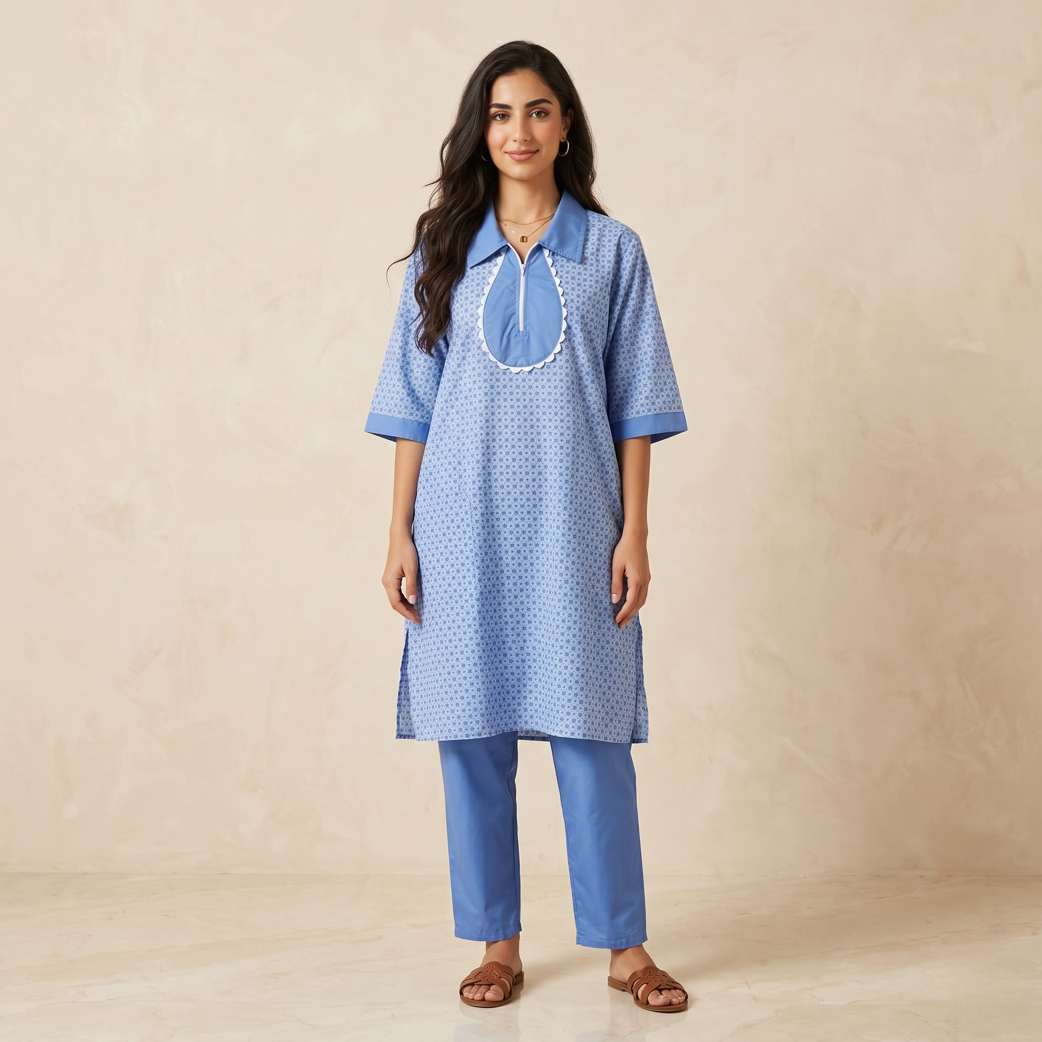 Printed Khaddama 2Pcs H/S Jumbo 002