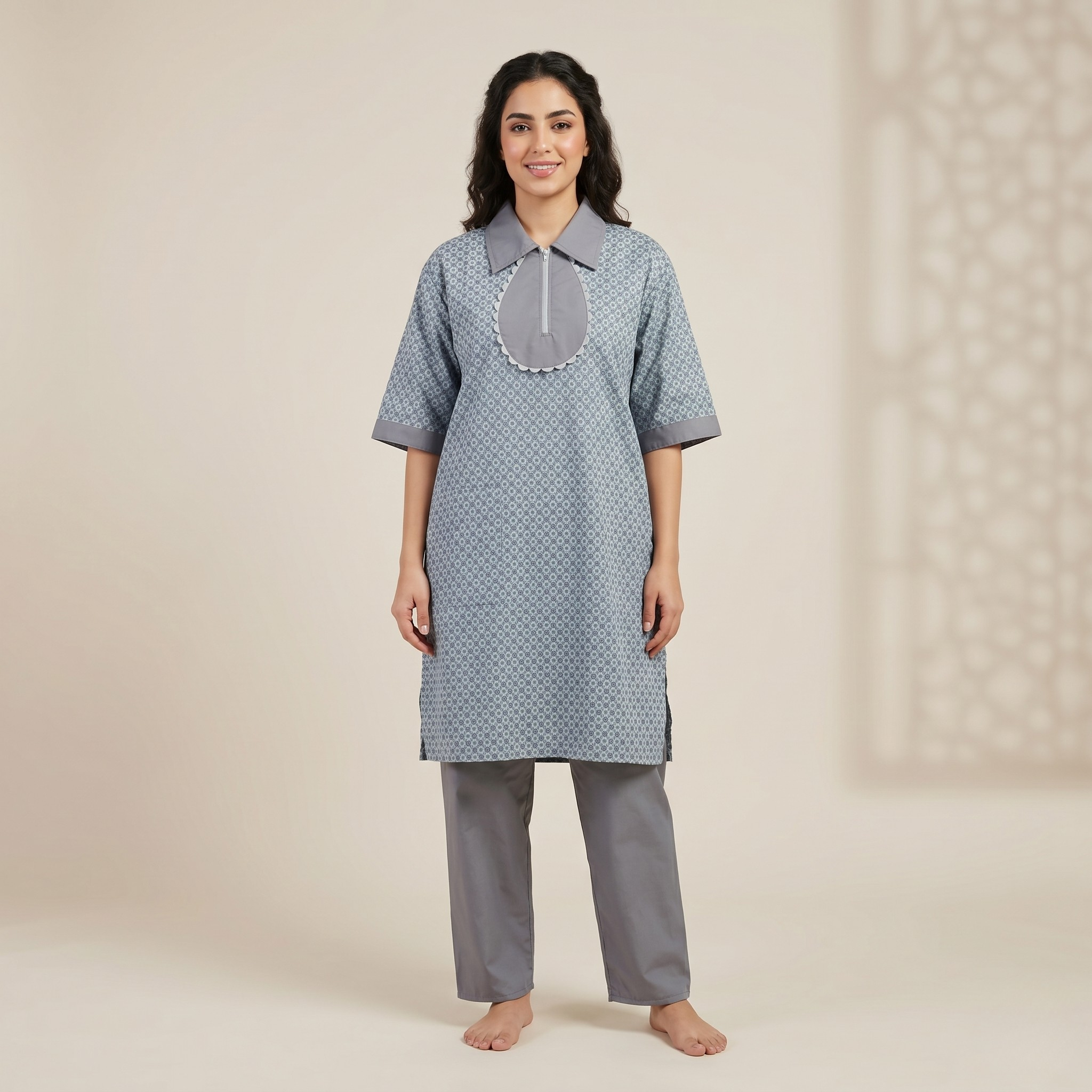 Printed Khaddama 2Pcs H/S Jumbo 002