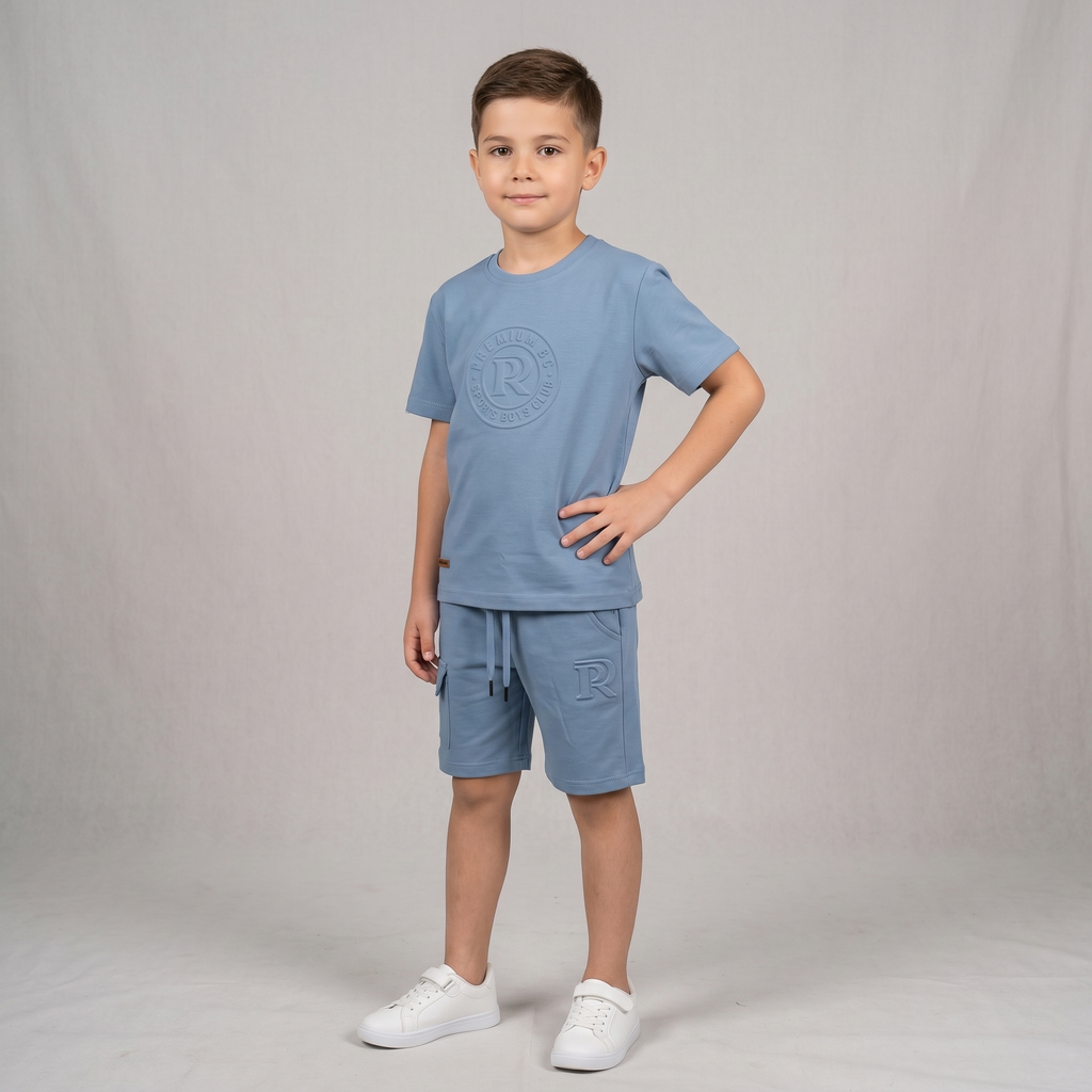 Boys H/S (w/shorts) AXL-25038B