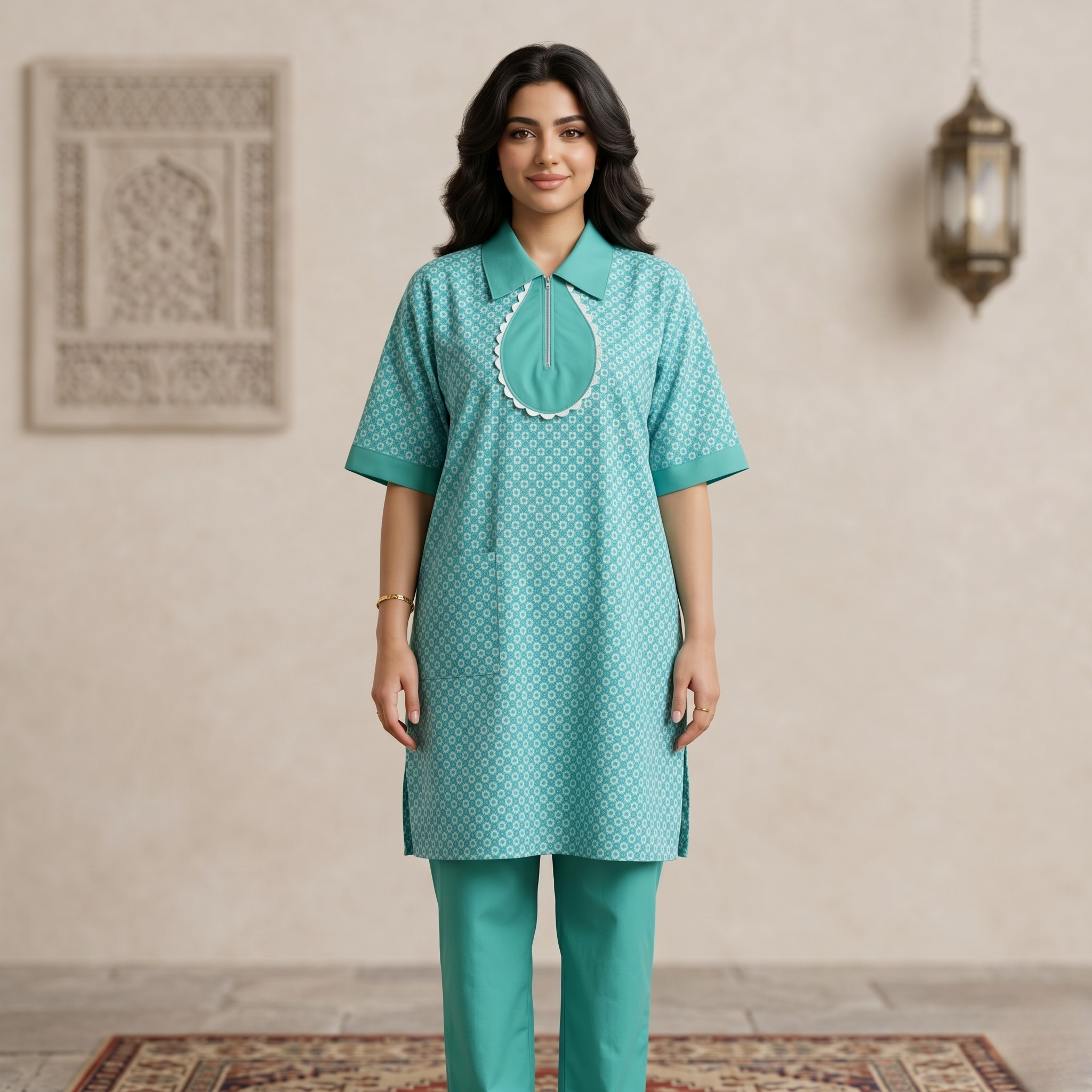 Printed Khaddama 2Pcs H/S Jumbo 002