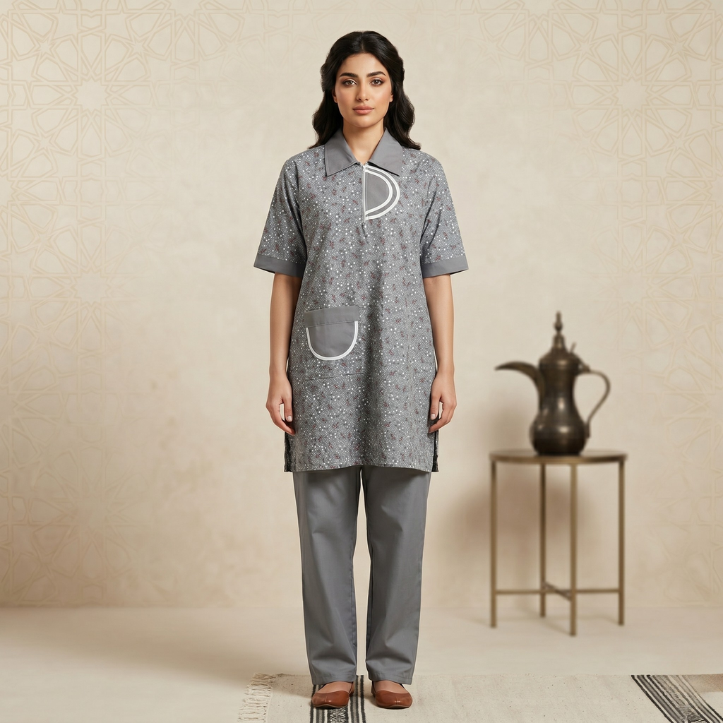 Printed Khaddama 2Pcs H/S 014