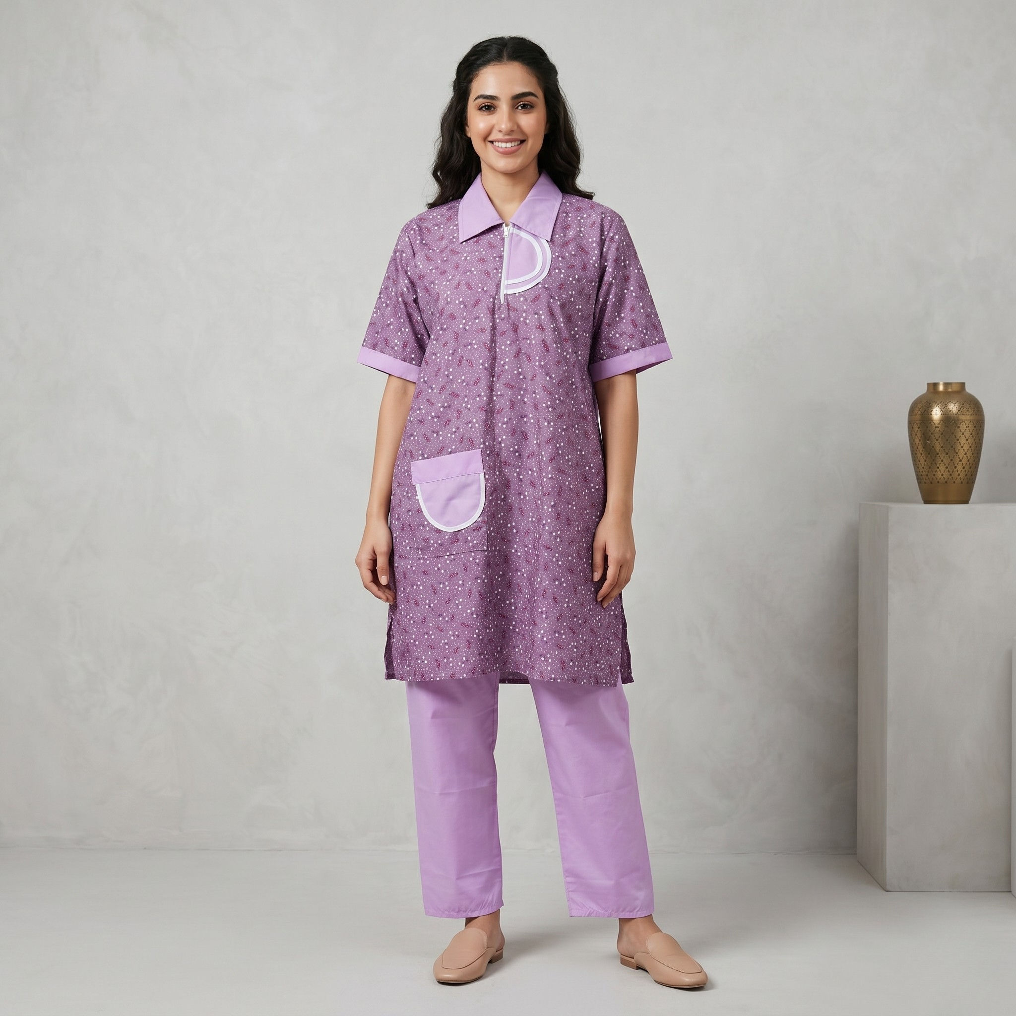 Printed Khaddama 2Pcs H/S 014