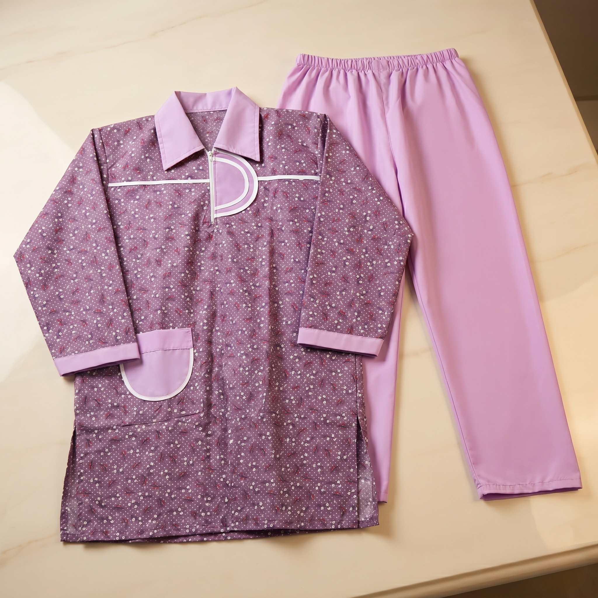 Printed Khaddama 2Pcs L/S 014