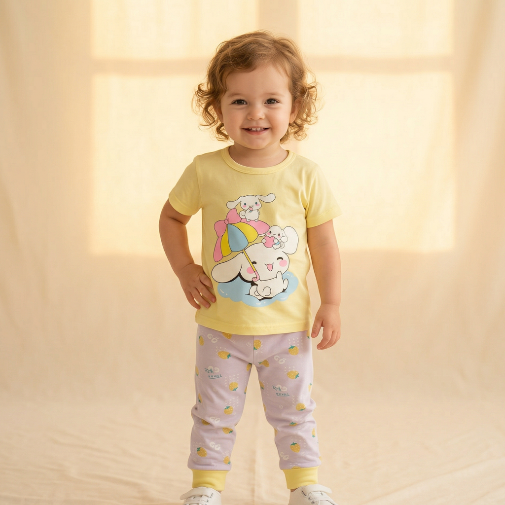 Eating Teddy Kids H\S Pajamas
