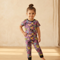 Powerpuff Purple Kids H/S Pajamas