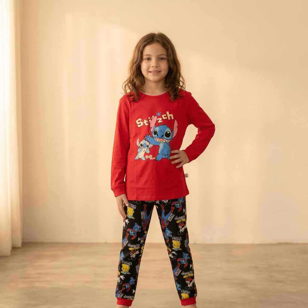 Stitzch Red Kids L\S Pajamas