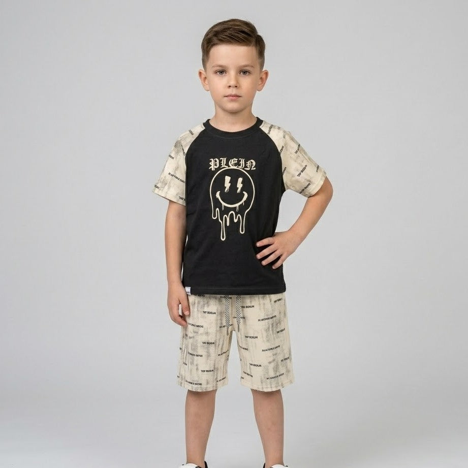 Boys H/S (w/shorts) 6334B