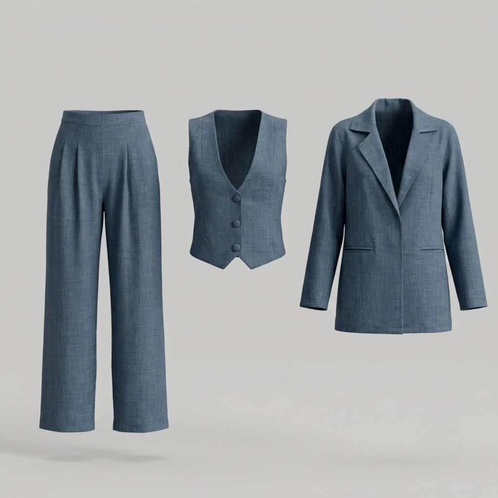 Womens 3Pcs Set 4019