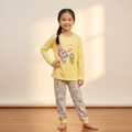 Labubu Hearts Yellow L/S Pajamas