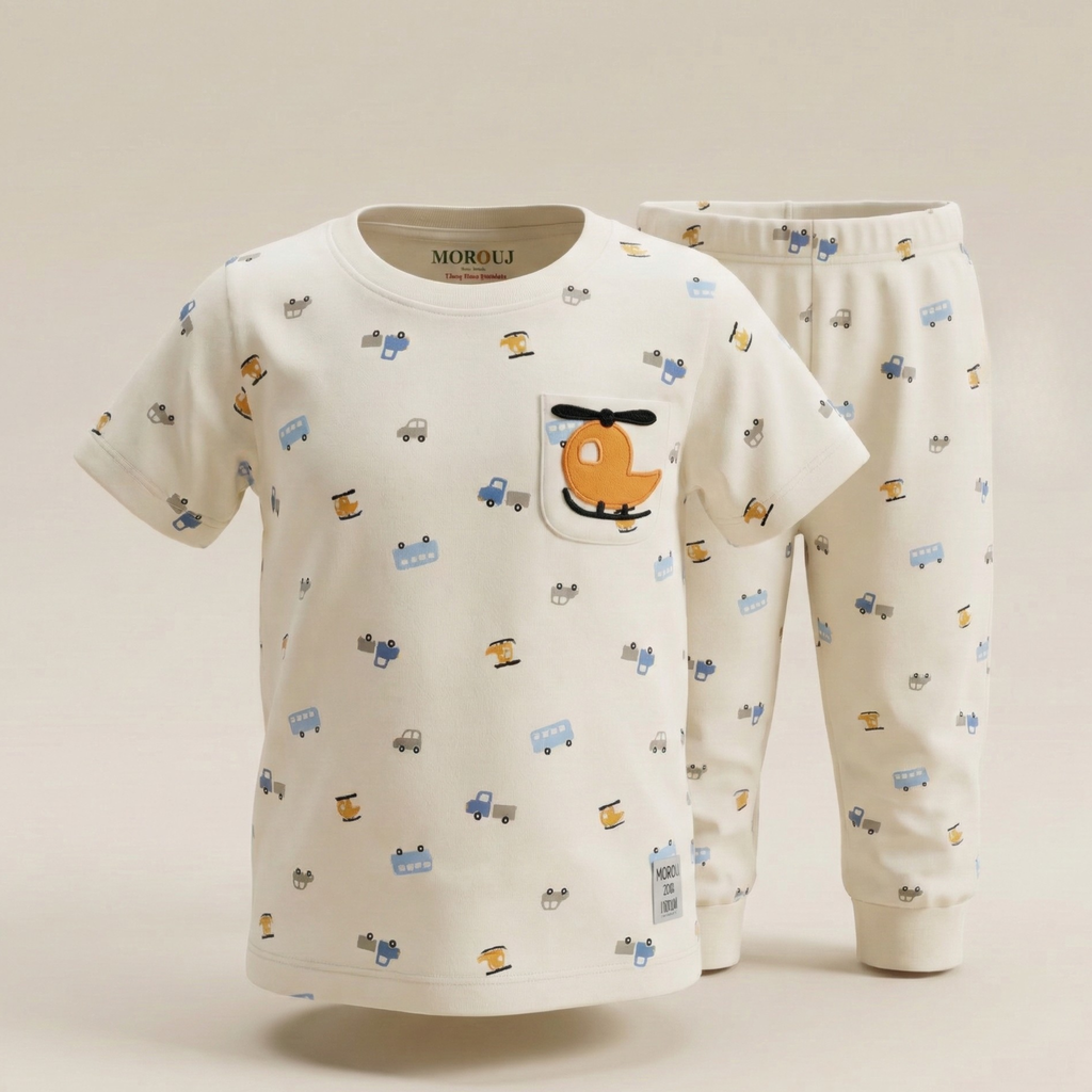 255-19 Baby S\S Pajamas