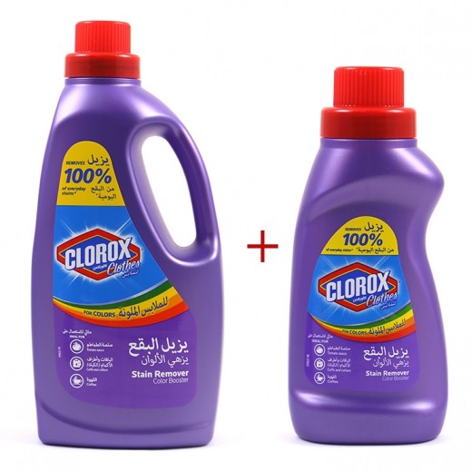 Clorox for colored clothes removes stains 1.8L + 500g