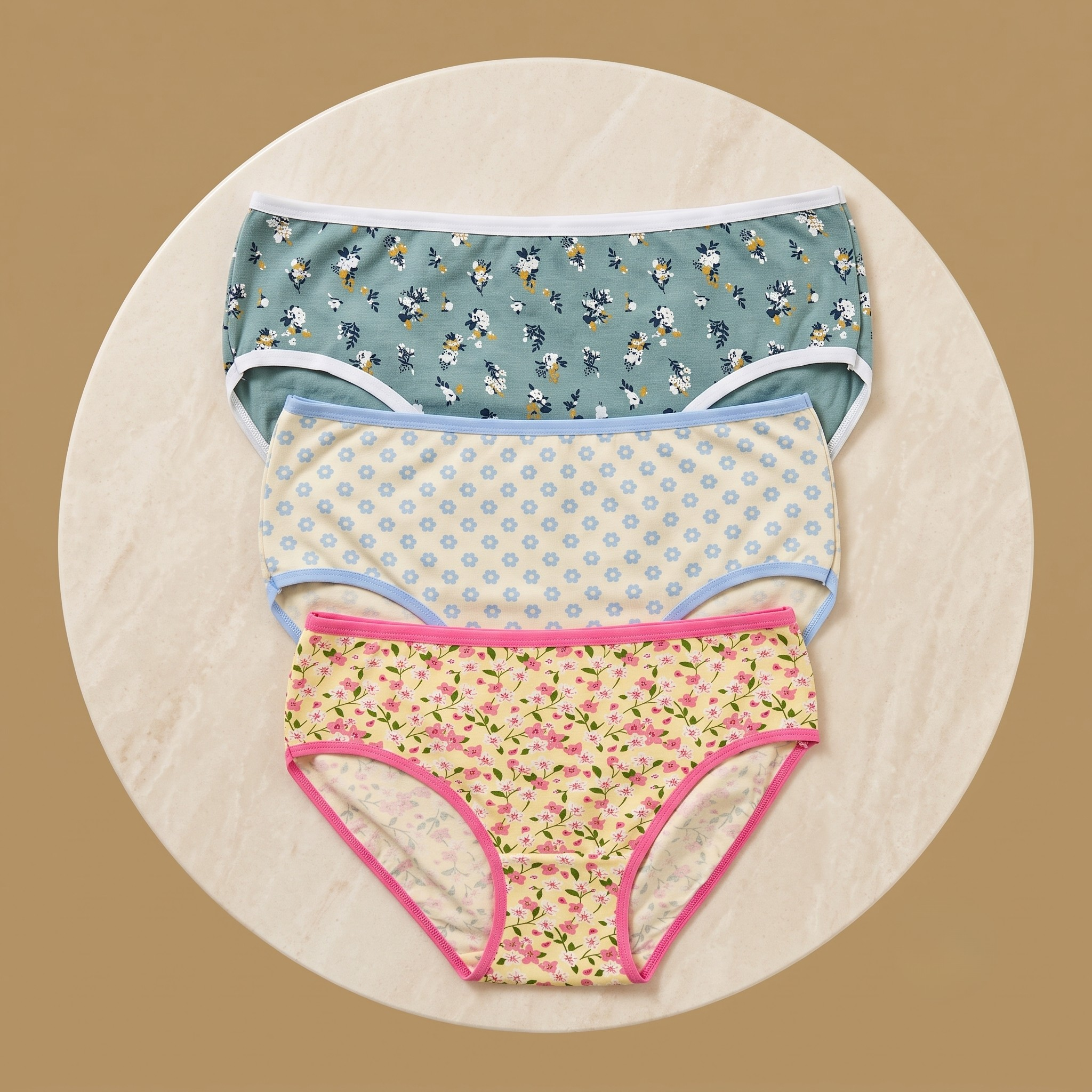 Womens Underwear 3Pcs Set Jumbo 1011-3