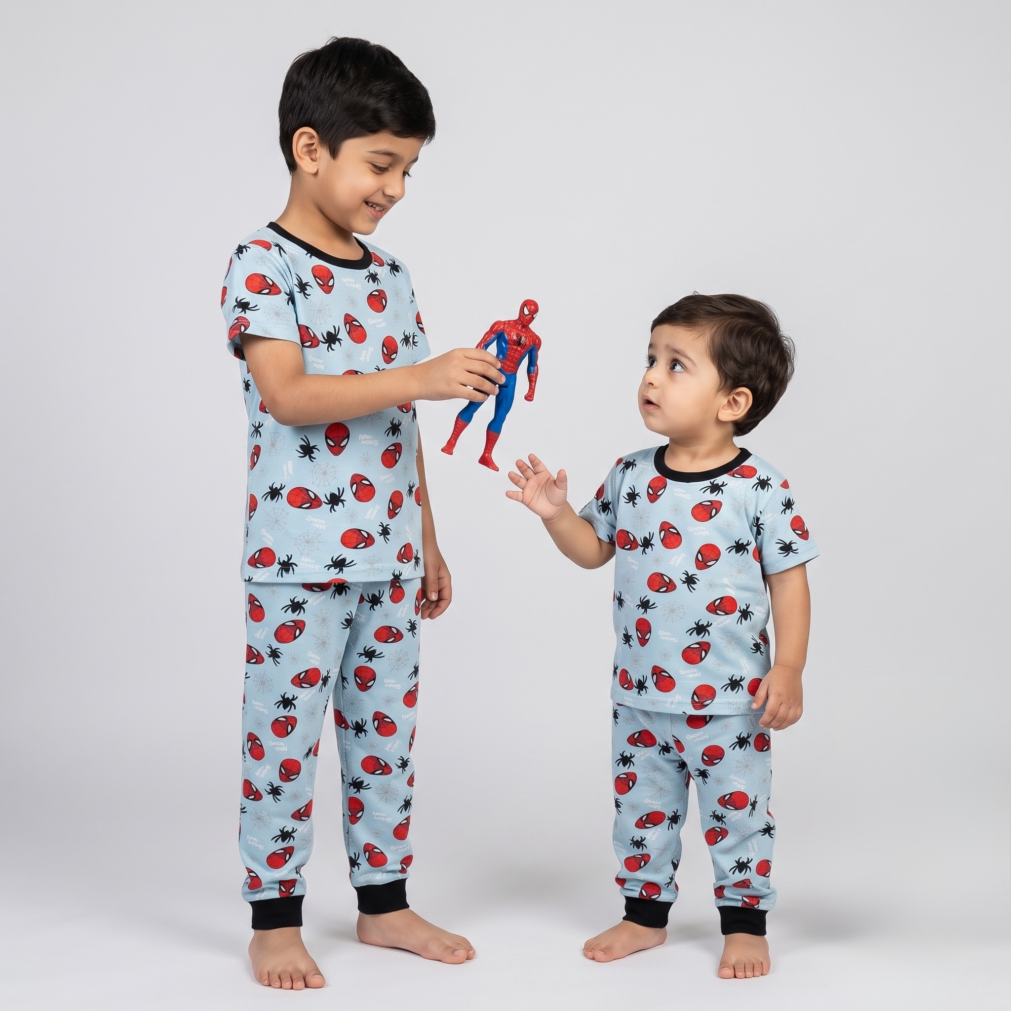 Spider & Mask H/S Pajamas
