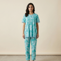 طقم بيجامات نسائي قطن LS-82/36