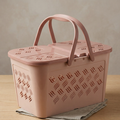 Small Handle Lidded Picnic Basket [ 366BIG ]