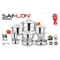 Saflon Premium Flat Pot with Basket Set, 26+22cm GSA141