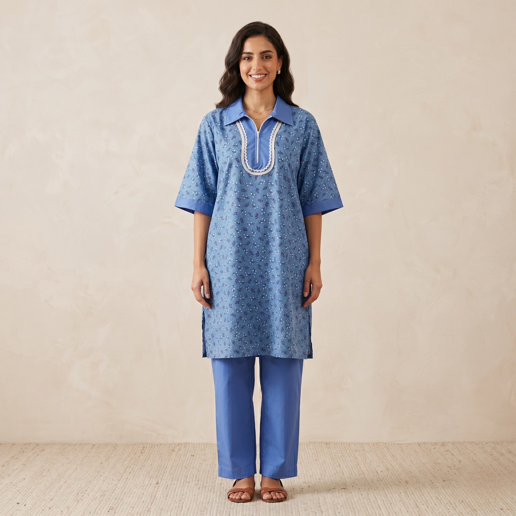 Printed Khaddama 2Pcs H/S Jumbo 014