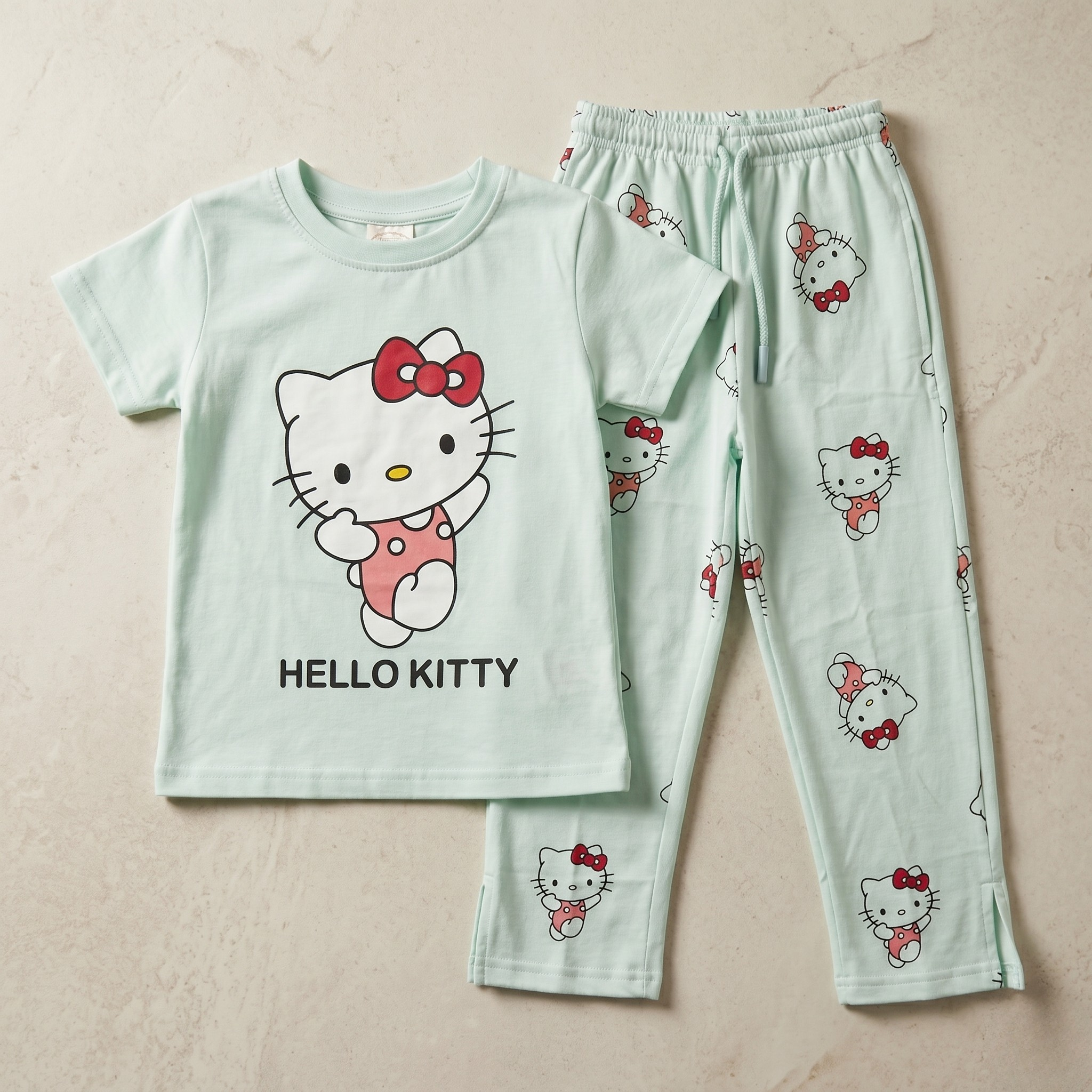 Kitty Dancing Kids H/S Pajamas