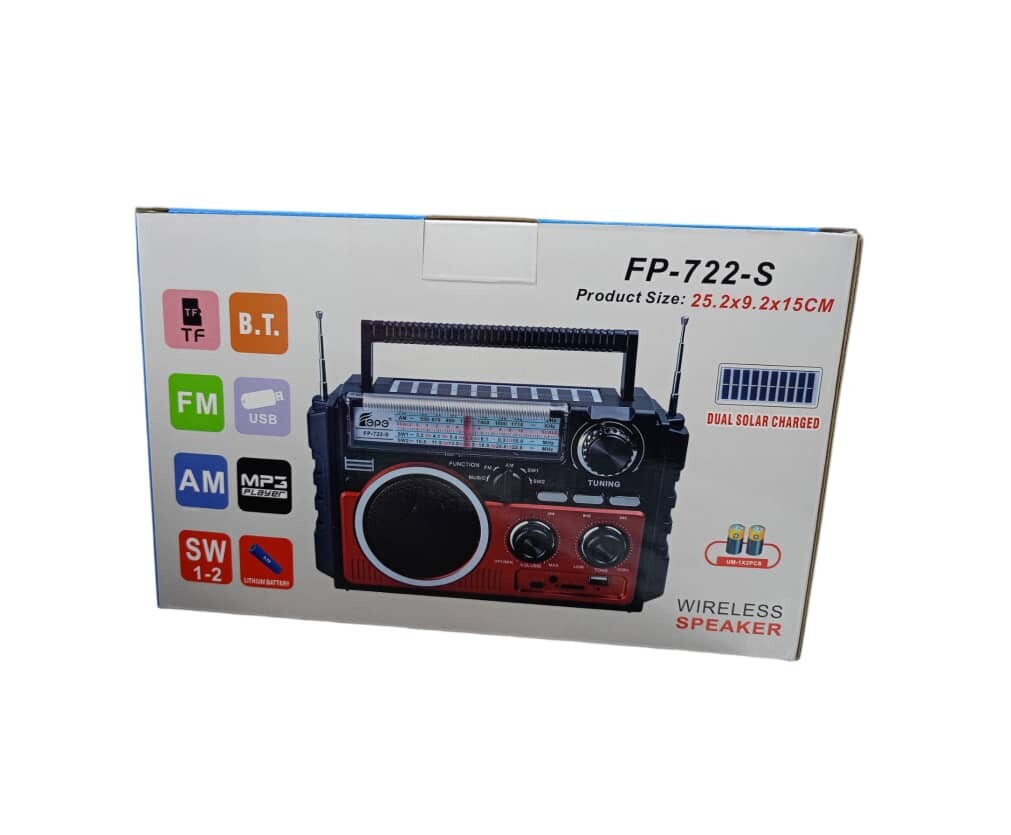 مكبر صوت لاسلكي FP-722-S