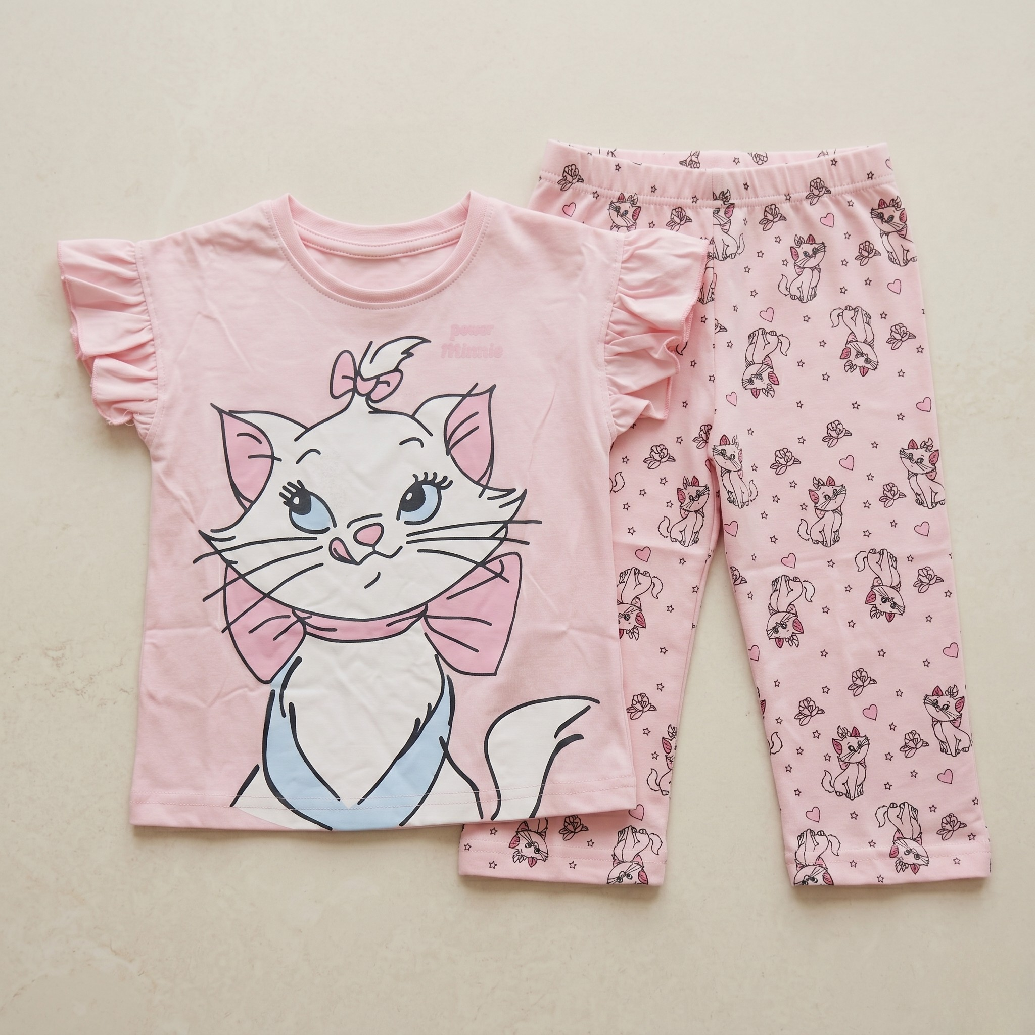 Power Minnie Kids H/S Pajamas