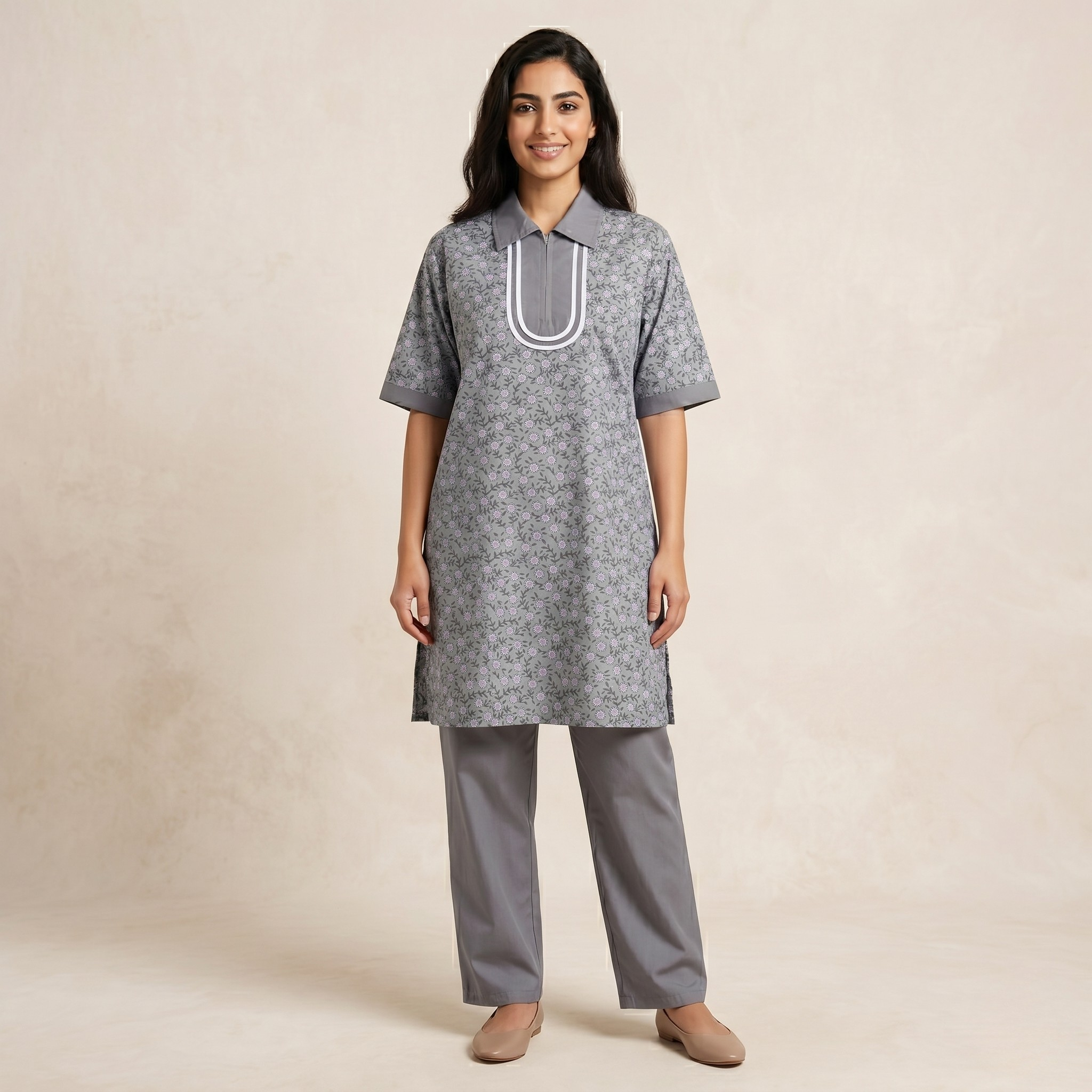 Printed Khaddama 2Pcs H/S Jumbo 013