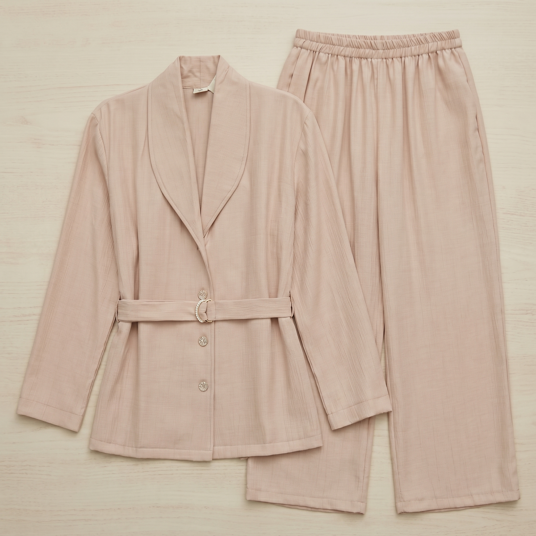 Womens L/S Shirt & Pant Set 7093
