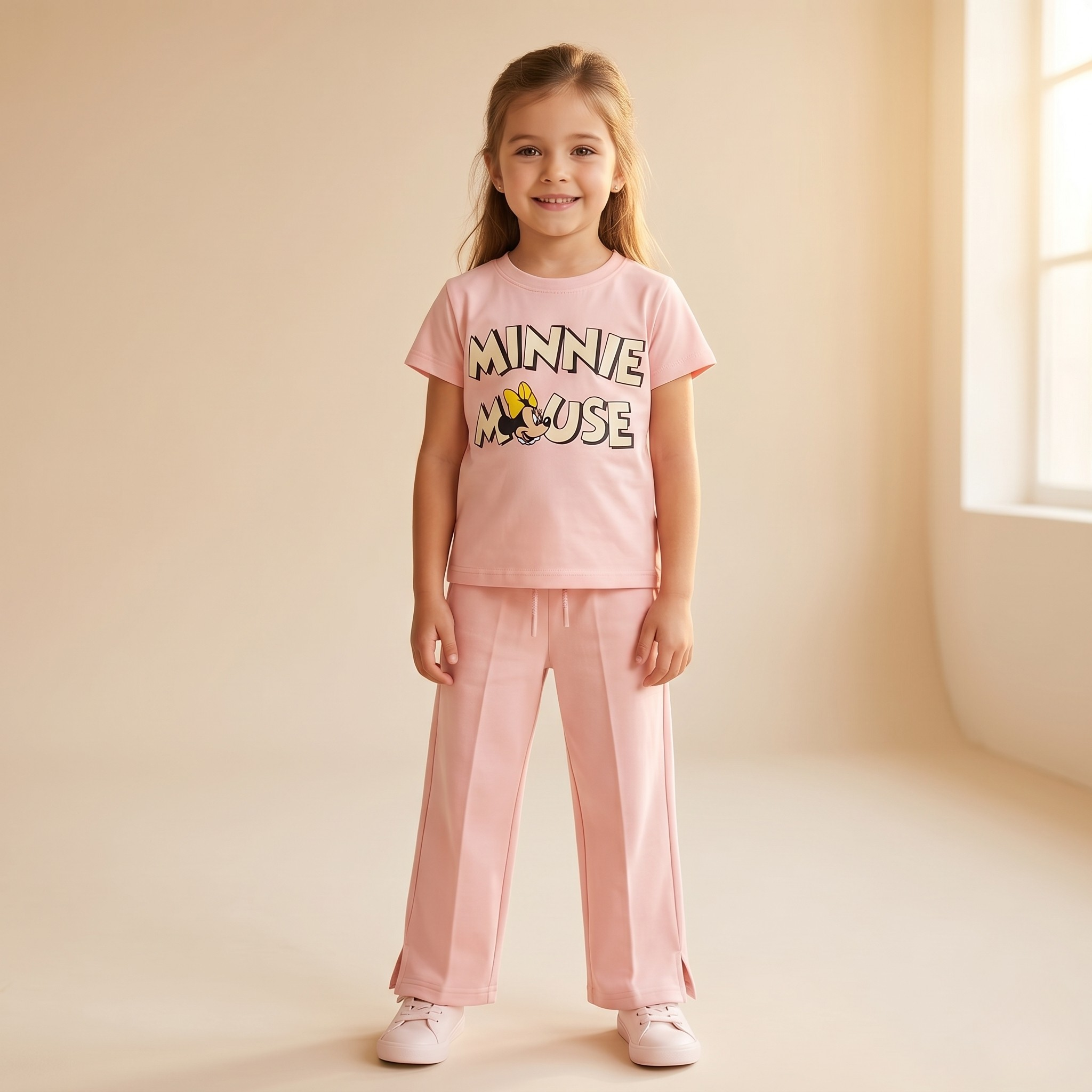 Minnie Face Kids H/S Pajamas