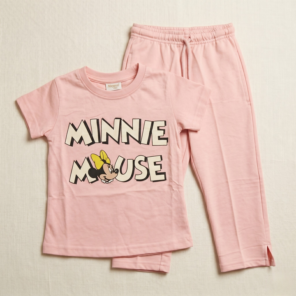 Minnie Face Kids H/S Pajamas