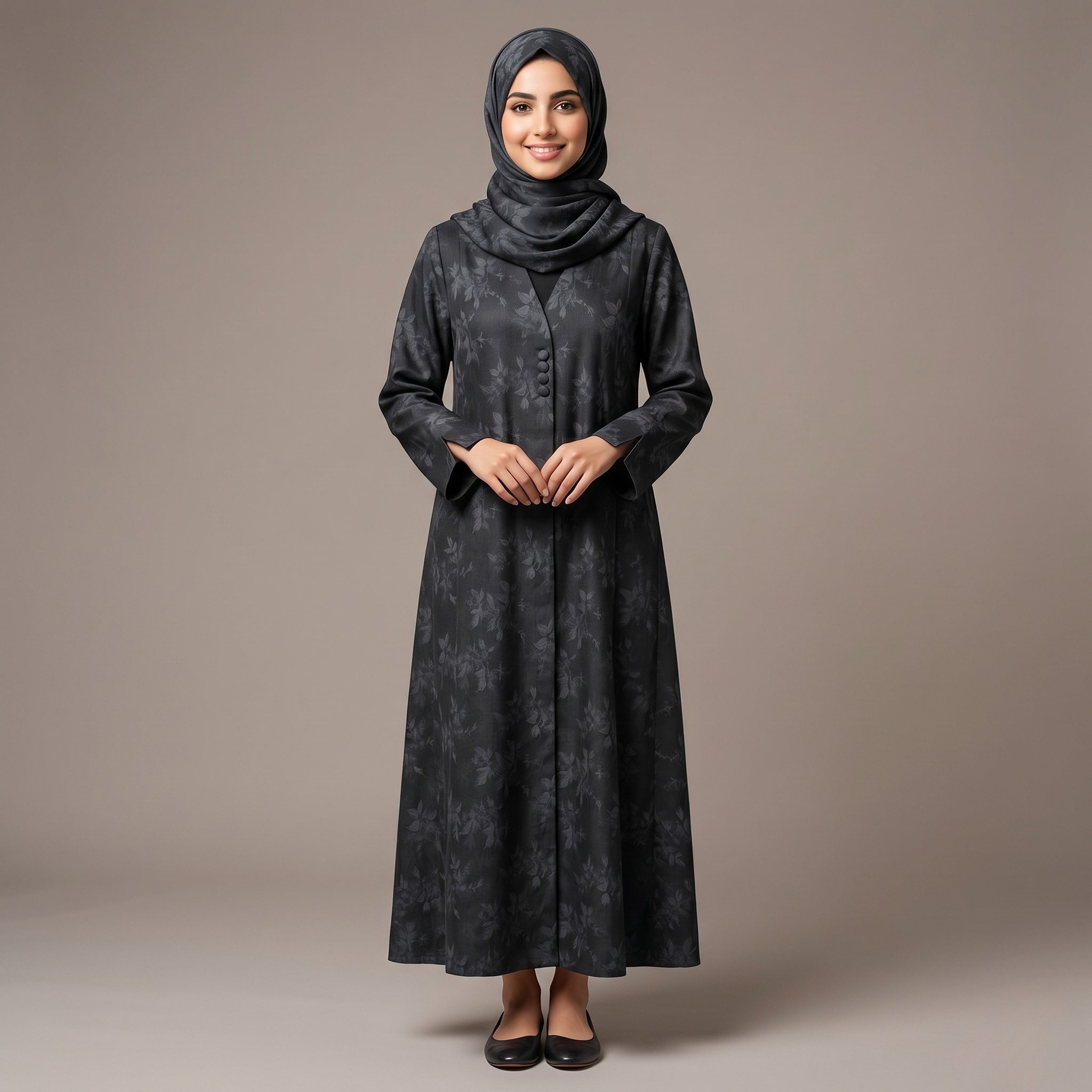 Abaya & Shella 2Pcs 003276-1