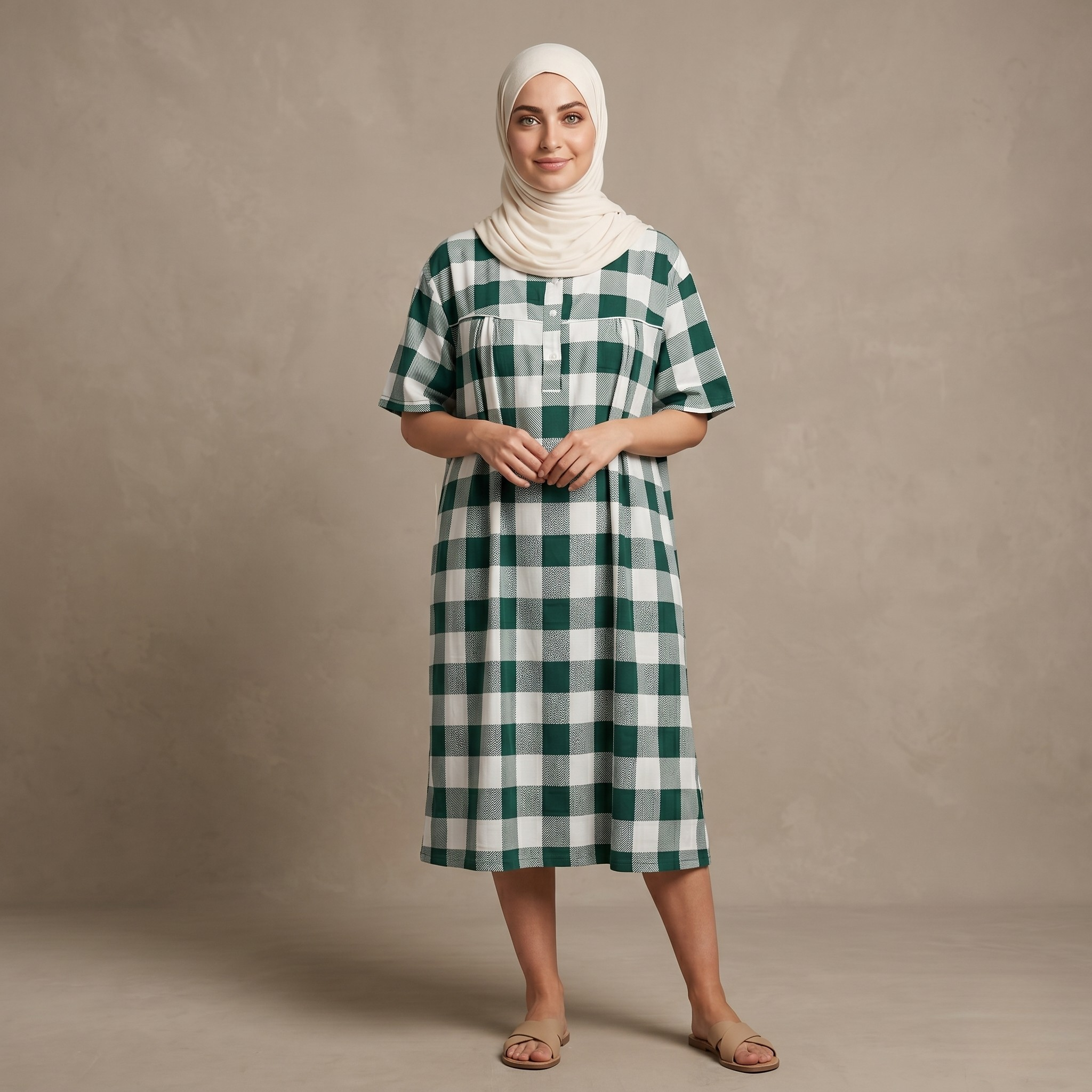 Box Green Womens Middi