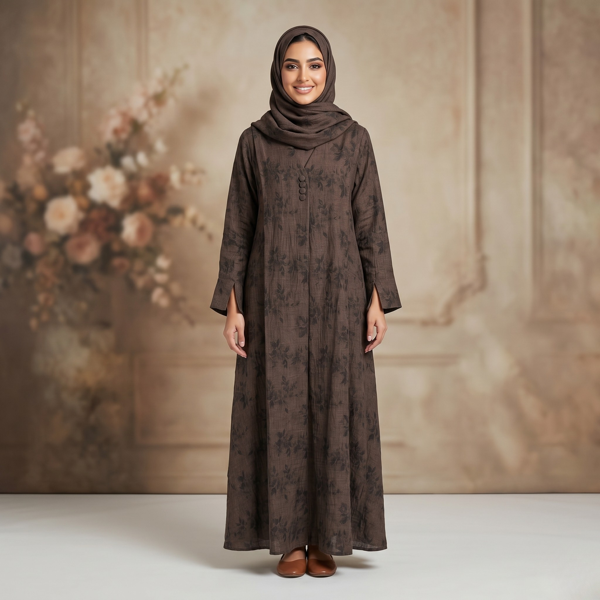 Abaya & Shella 2Pcs 003276-1