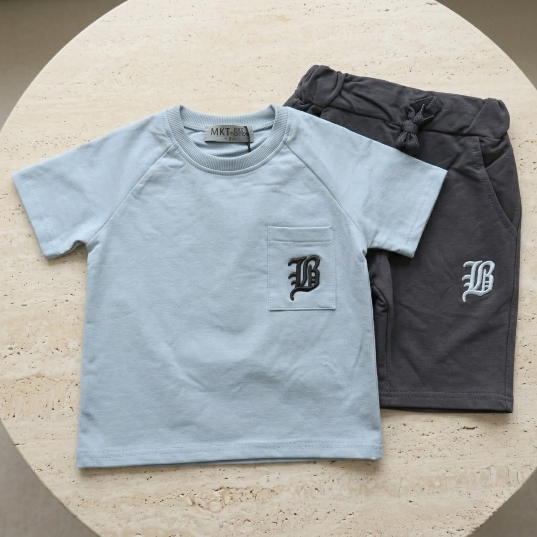 Boys H/S (w/shorts) MKT 5379B