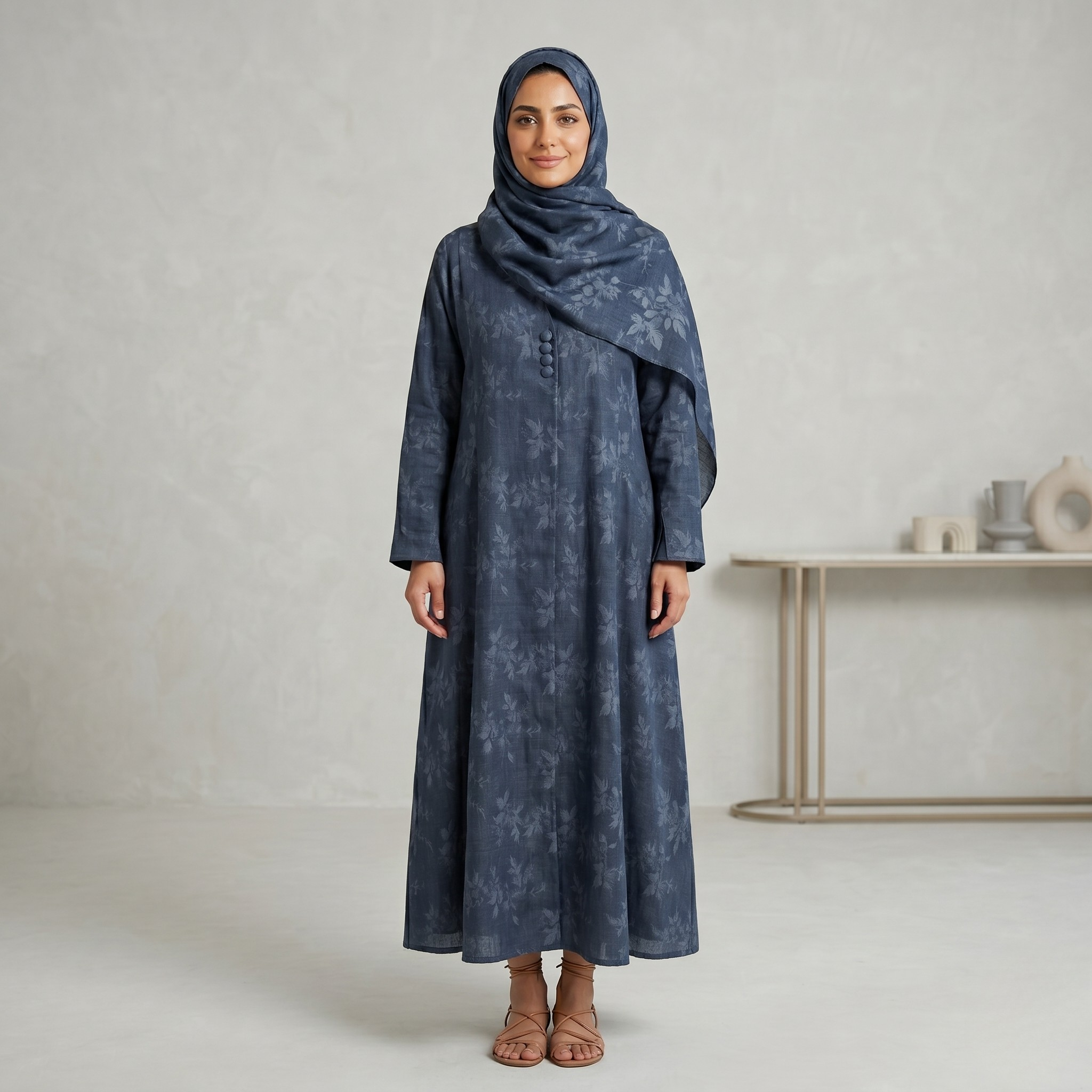 Abaya & Shella 2Pcs 003276-1