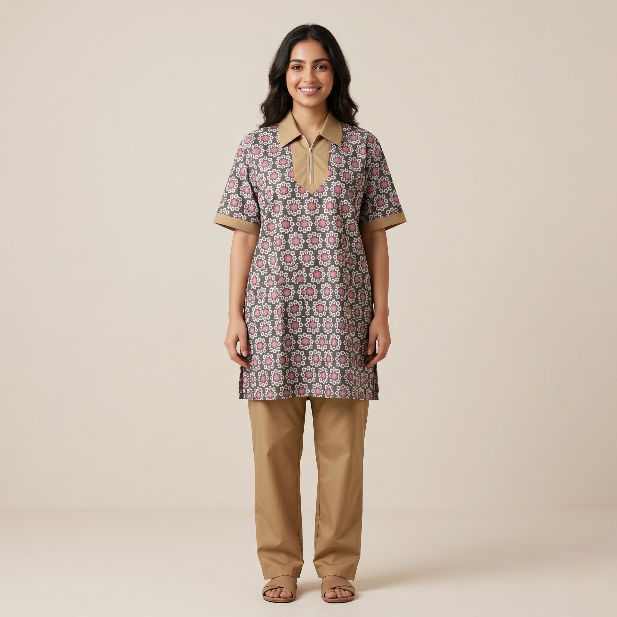Printed Khaddama 2Pcs H/S Jumbo 001