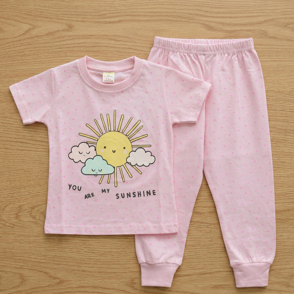 Kids H/S Pajamas RY-39747