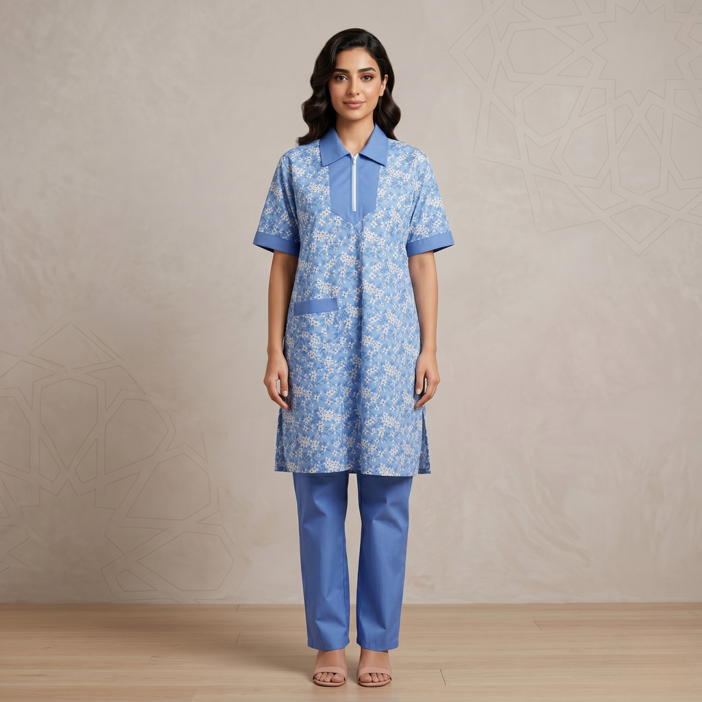 Printed Khaddama 2Pcs H/S 004