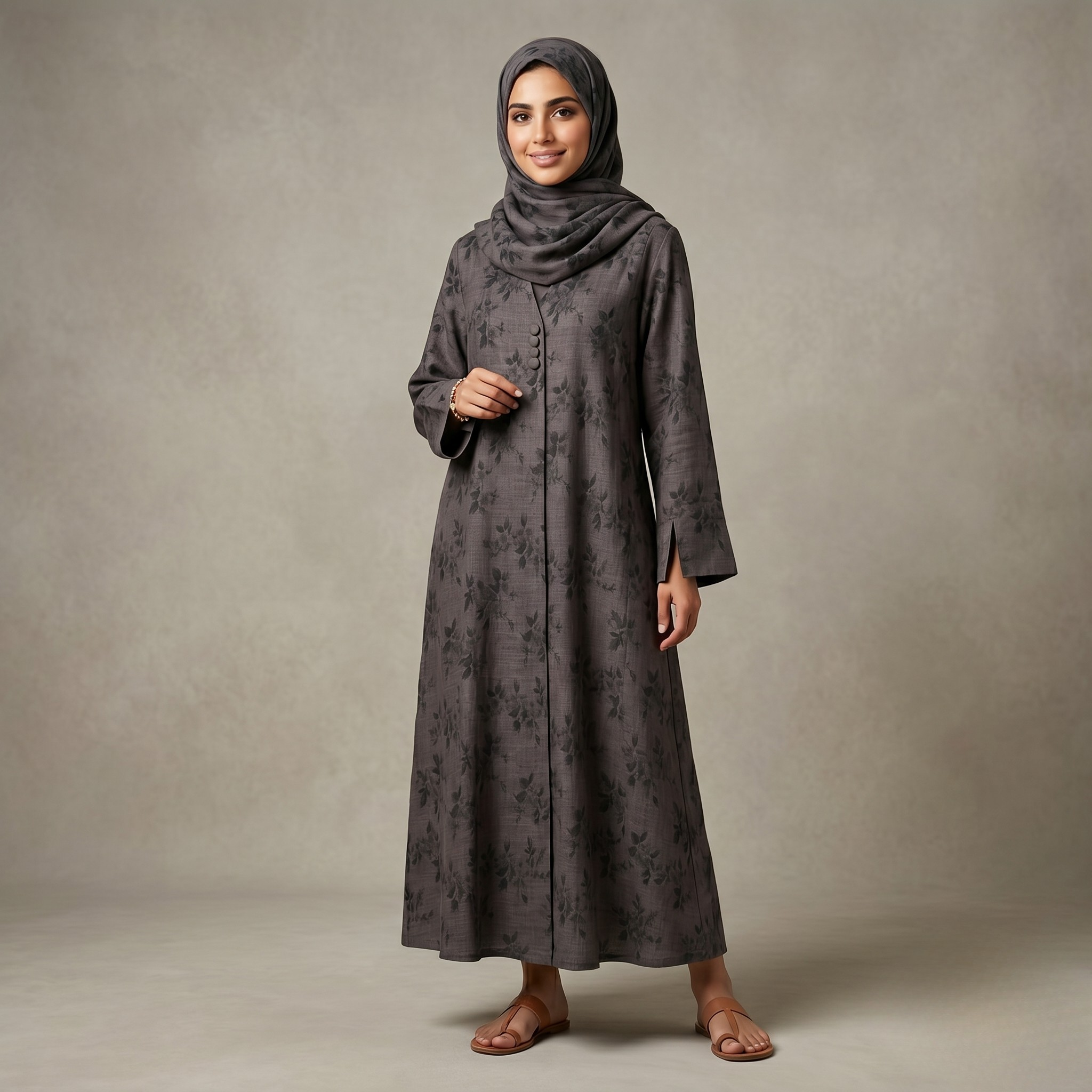 Abaya & Shella 2Pcs 003276-1