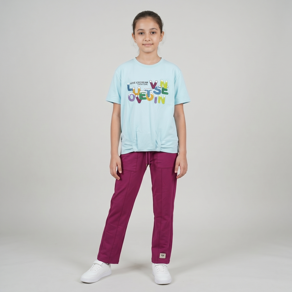 Girls H/S Pajamas 6258D
