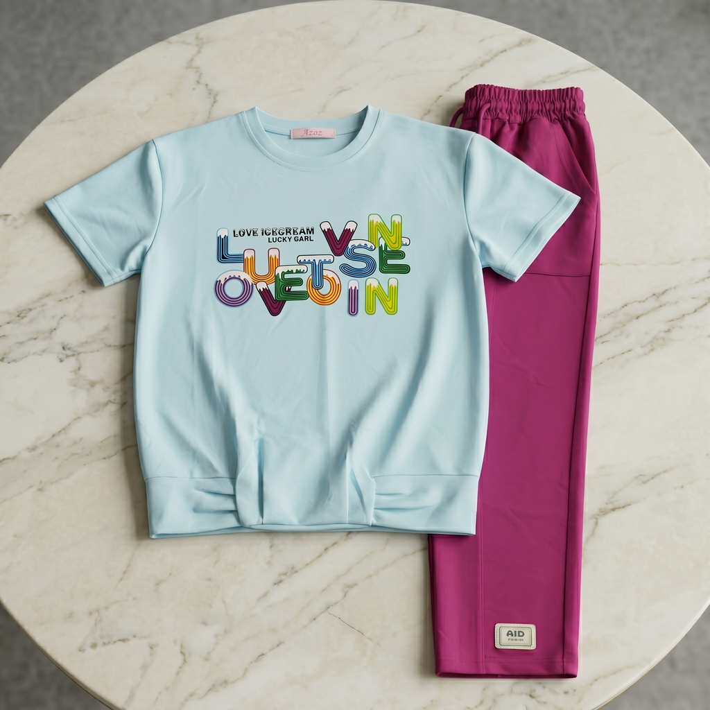 Girls H/S Pajamas 6258D